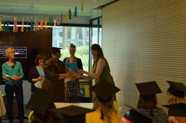 Deelnemers Proeftuin Kinderovang tijdens certificering
