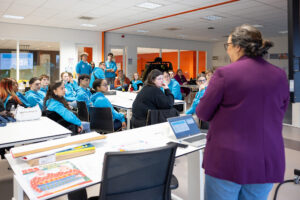 Deelnemers krijgen informatie