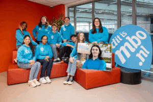 Team Midden tijdens de perstraining