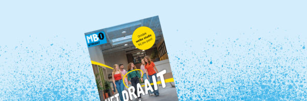 Voorkant van de opleidingsfolder van schooljaar 2024-2025